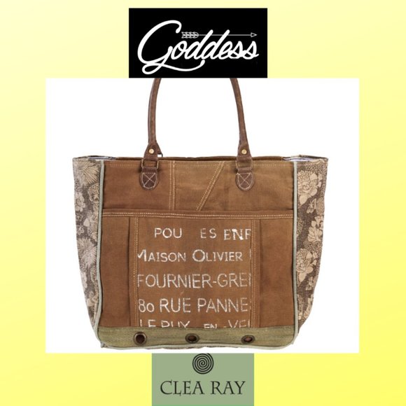 repurposed canvas bags